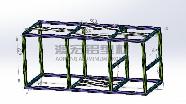 工廠設(shè)備支架改用鋁型材設(shè)備機(jī)架的優(yōu)點?
