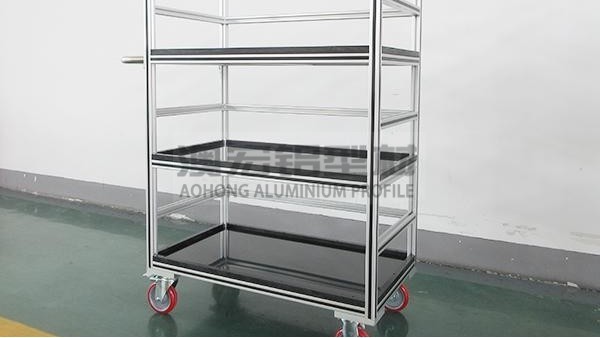 工廠、倉庫鋁型材手推車好嗎？?